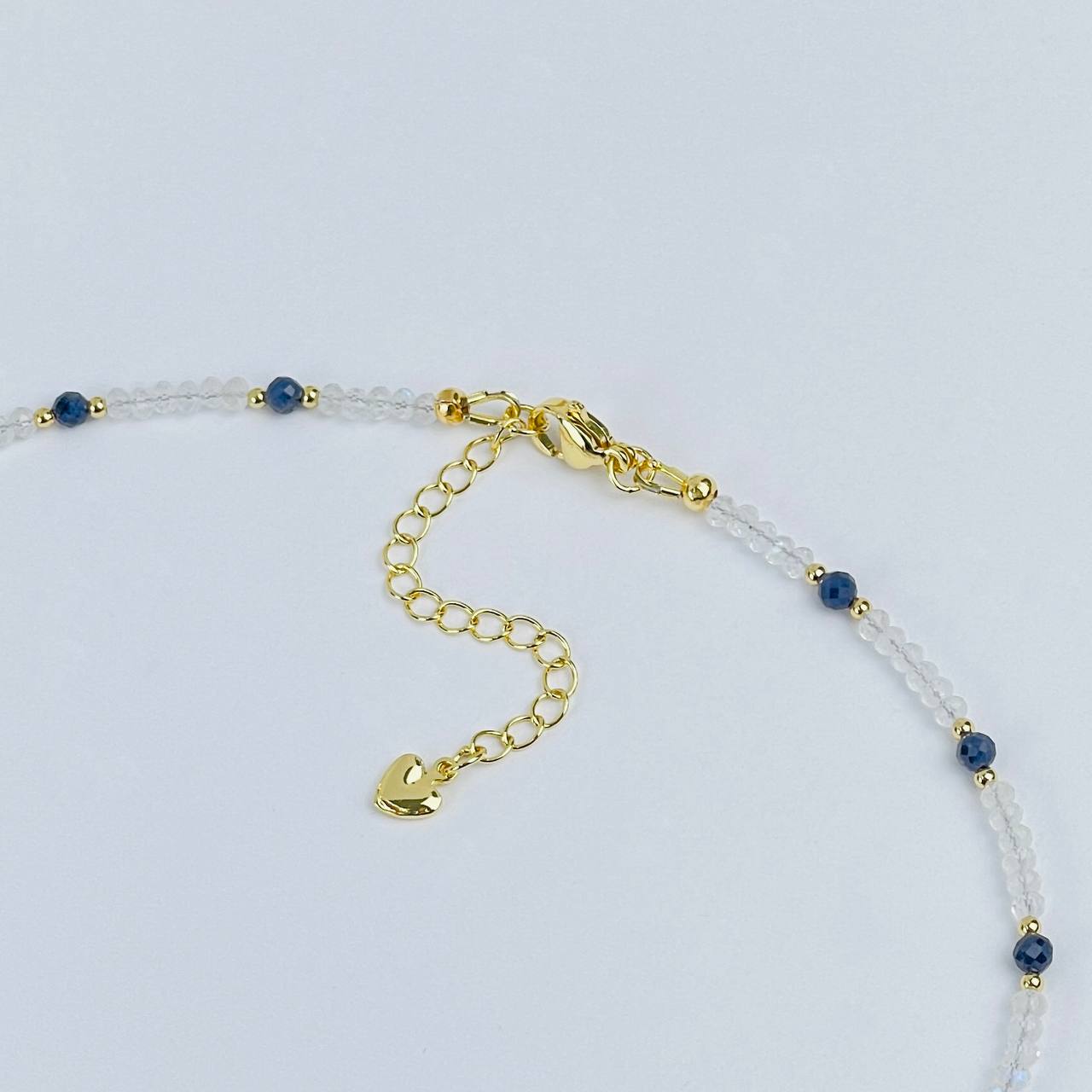 Колье из Лунного камня, Сапфира и Рубина - изображение товара №3