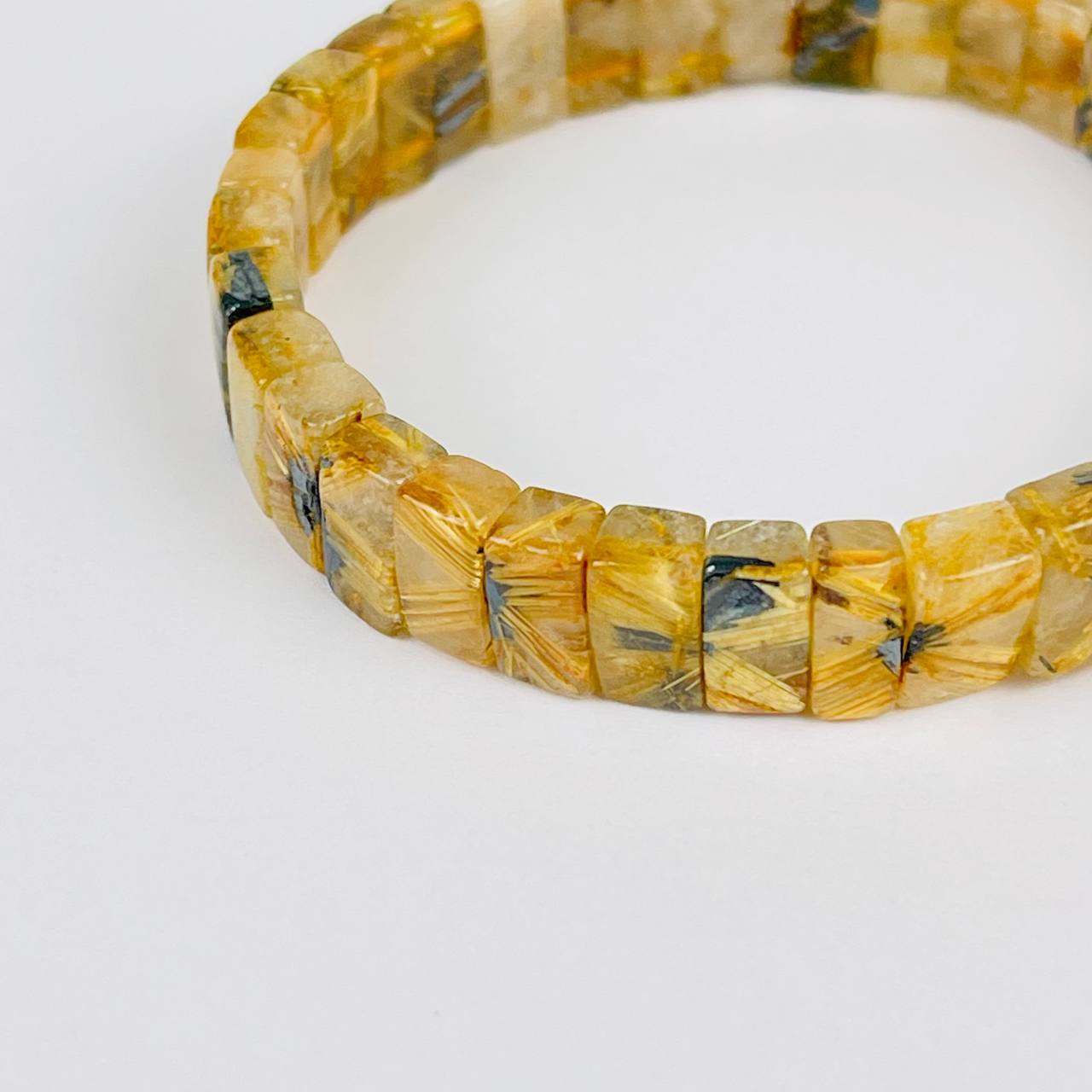 Браслет из Рутилового кварца с включением Титана - изображение товара №3 Браслет из Рутилового кварца с включением Титана - изображение товара №2