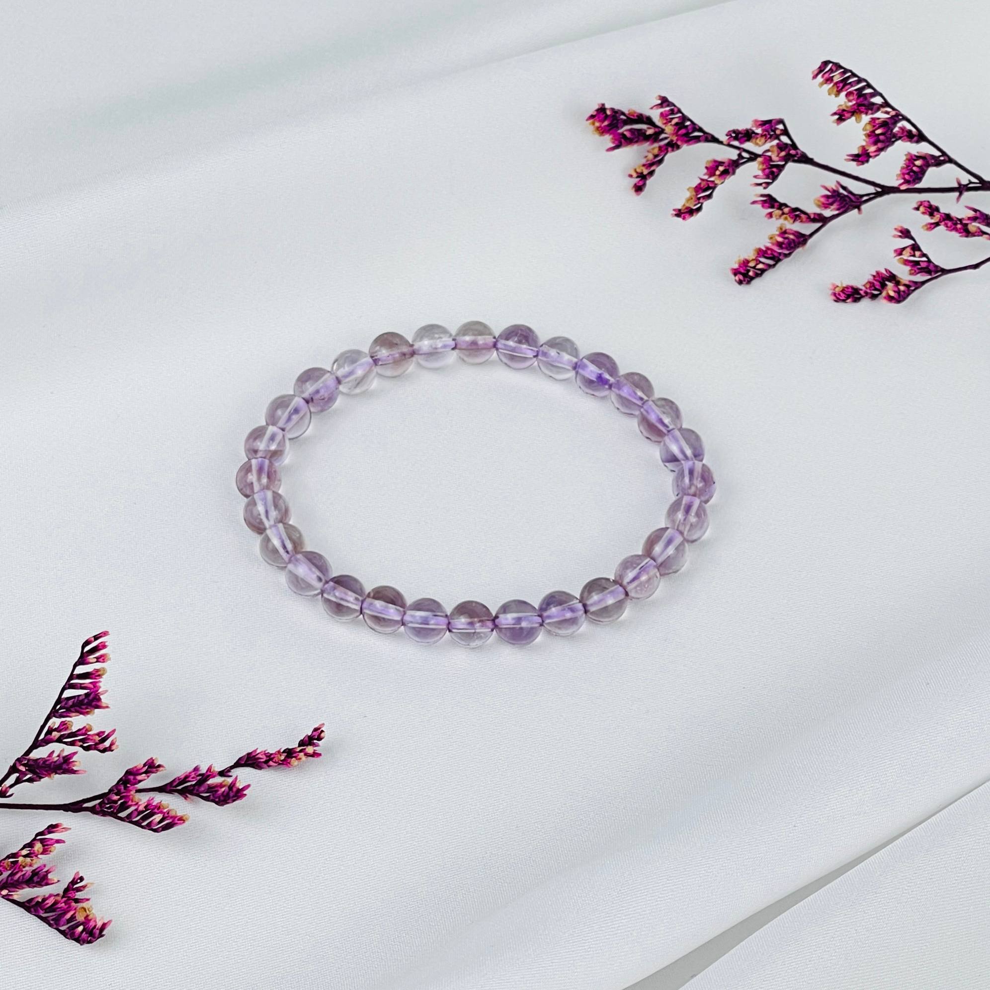 Браслет из лавандового Аметиста - изображение товара №2