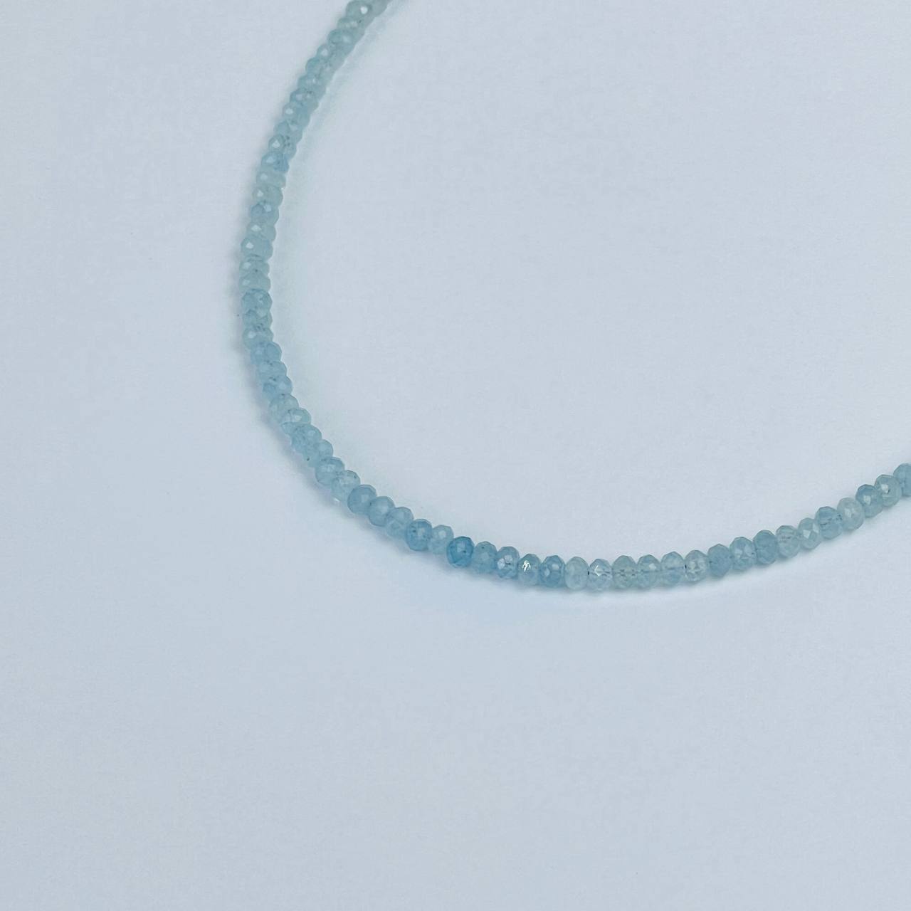 Колье из Аквамарина (градиент) - изображение товара №2