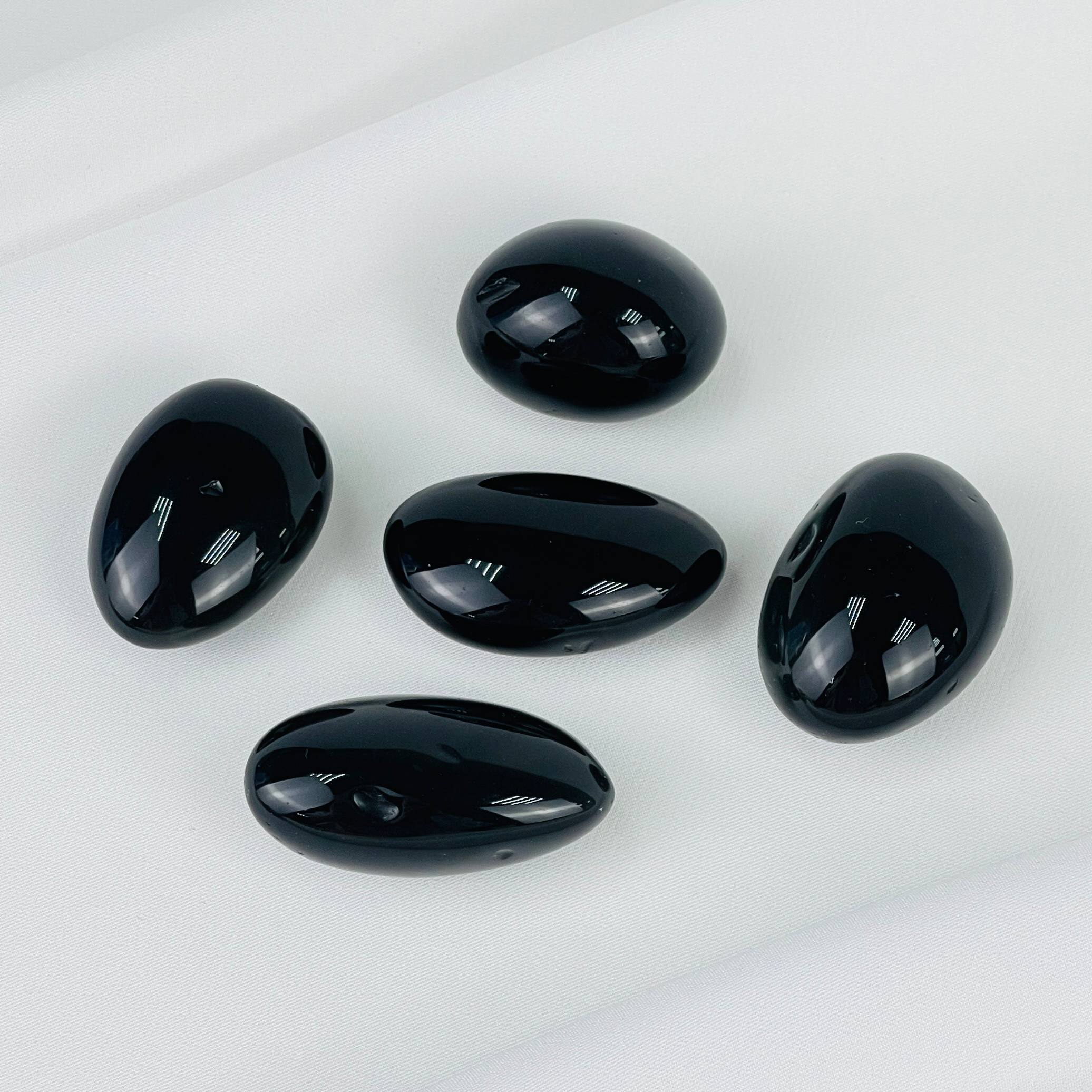 Галтовка из радужного Обсидиана (25 шт) - изображение товара №2