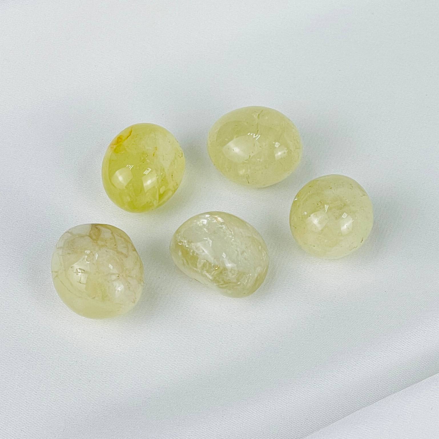 Галтовка из Цитрина (25 шт) - изображение товара №2