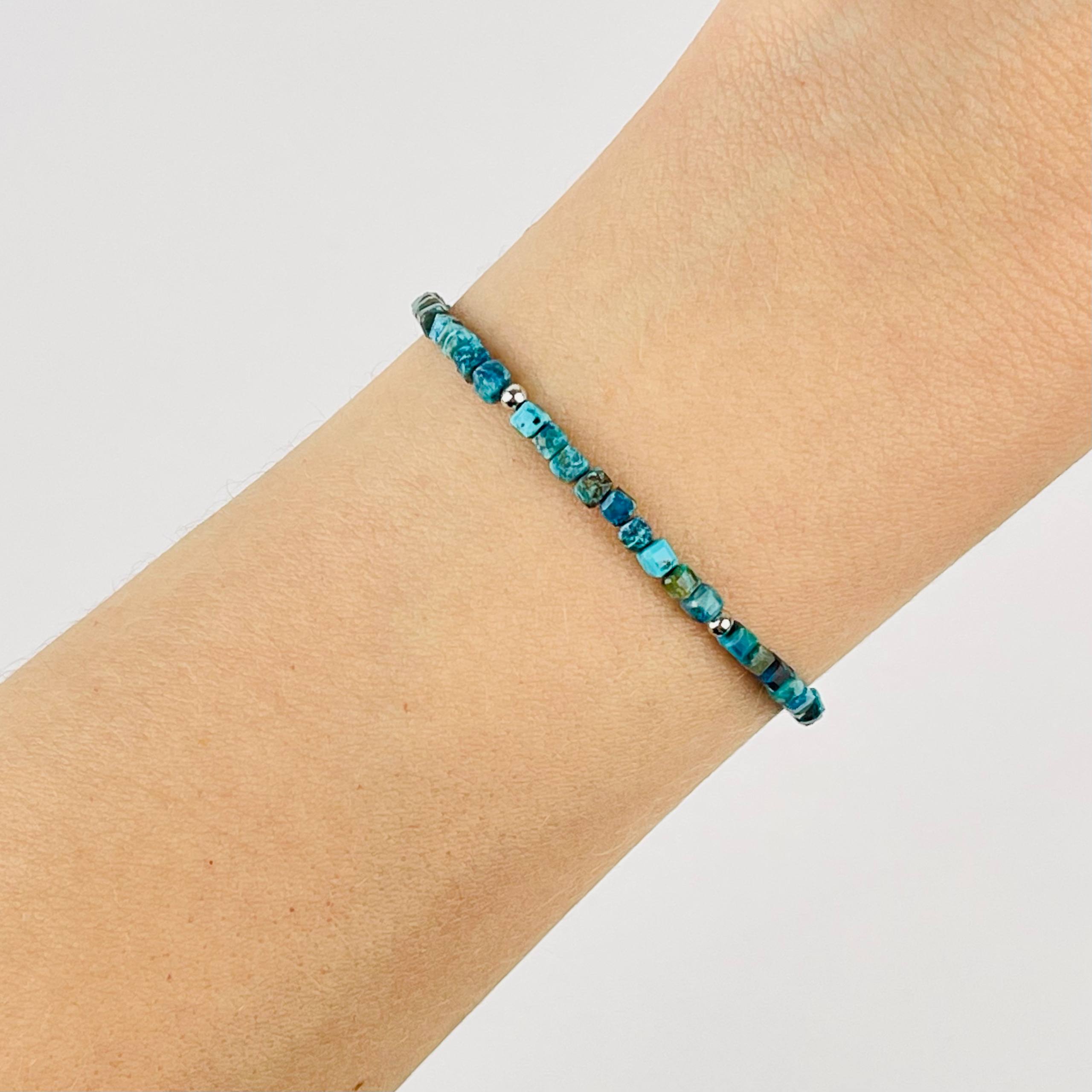 Браслет из Хризоколлы - изображение товара №1 Браслет из Хризоколлы - изображение товара №0