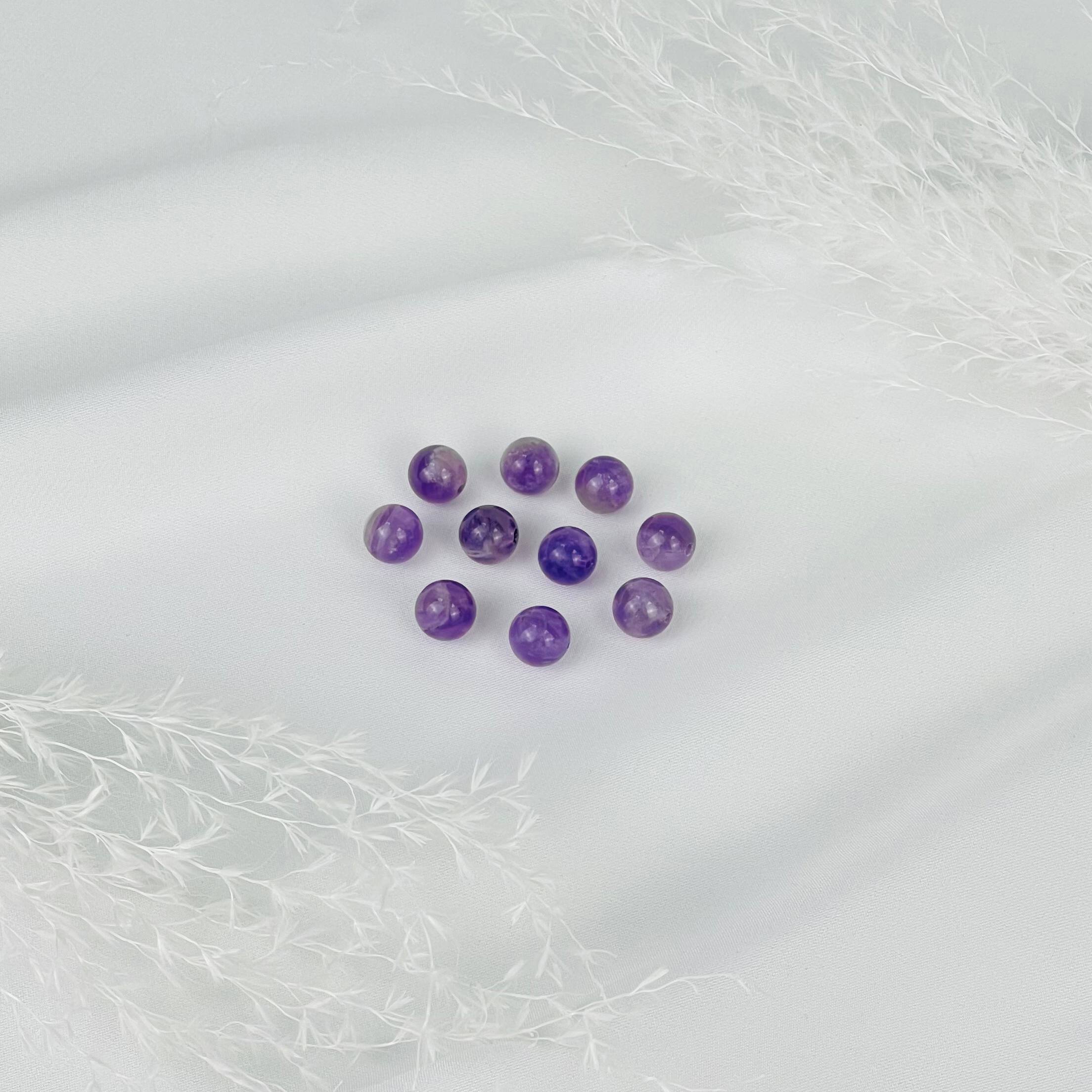 Бусины для украшений из Аметиста (10 шт) - изображение товара №1
