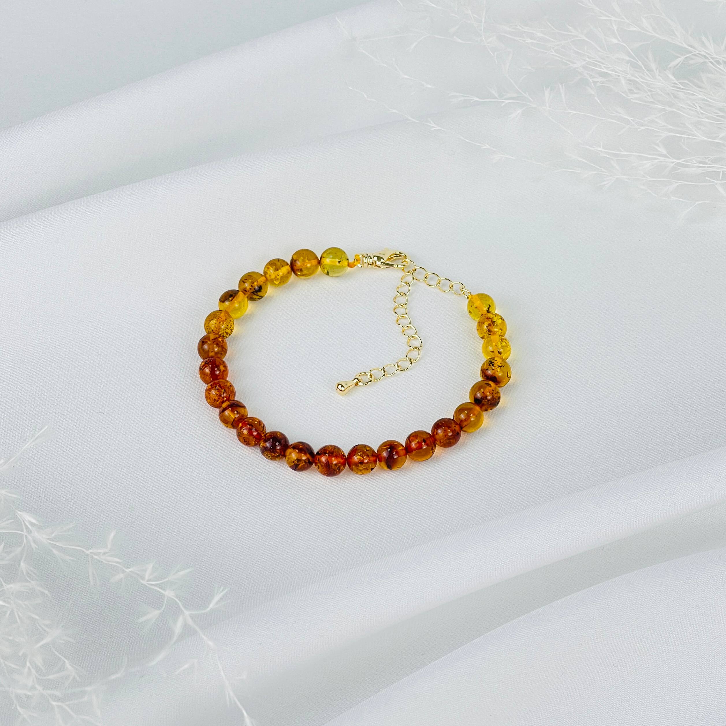 Браслет из Янтаря (градиент) - изображение товара №0