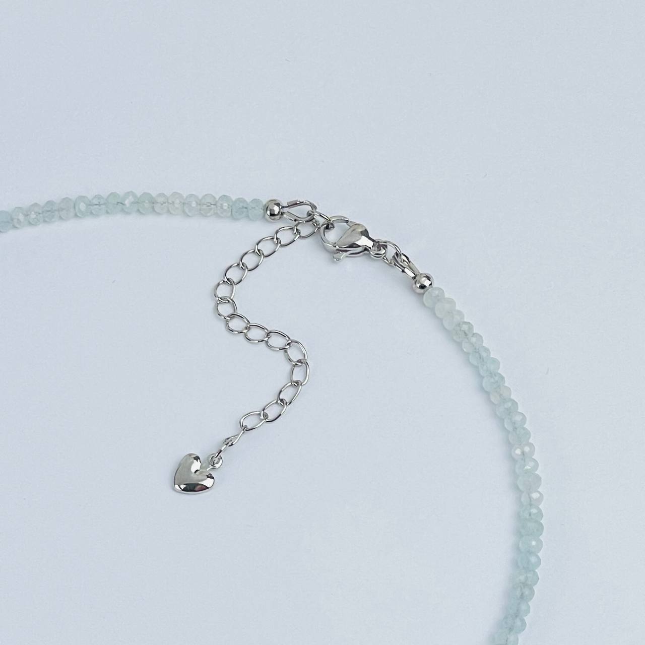 Колье из Аквамарина (градиент) - изображение товара №3