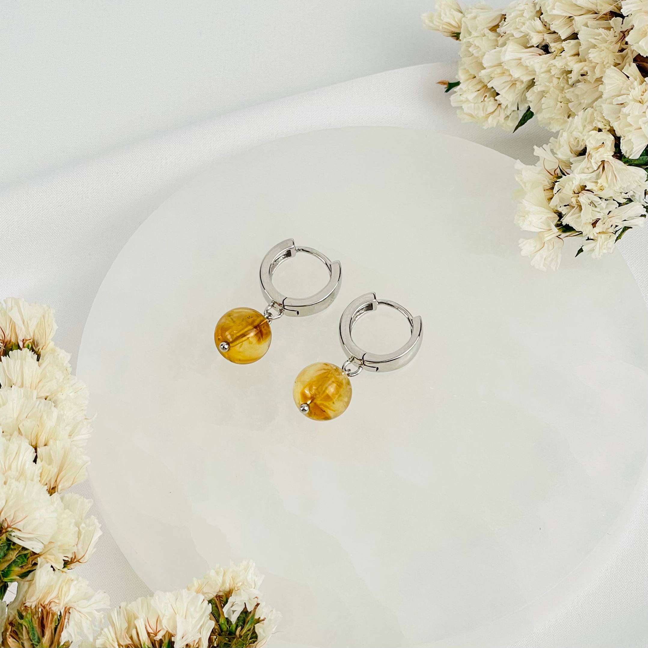 Серьги из Цитрина - изображение товара №2