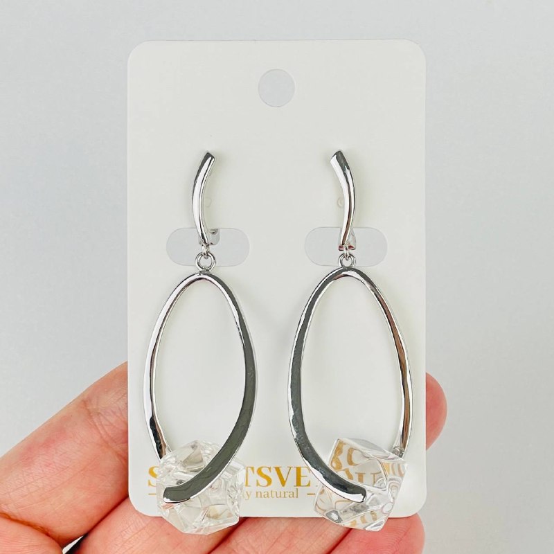 Серьги из Горного Хрусталя  - изображение товара №1