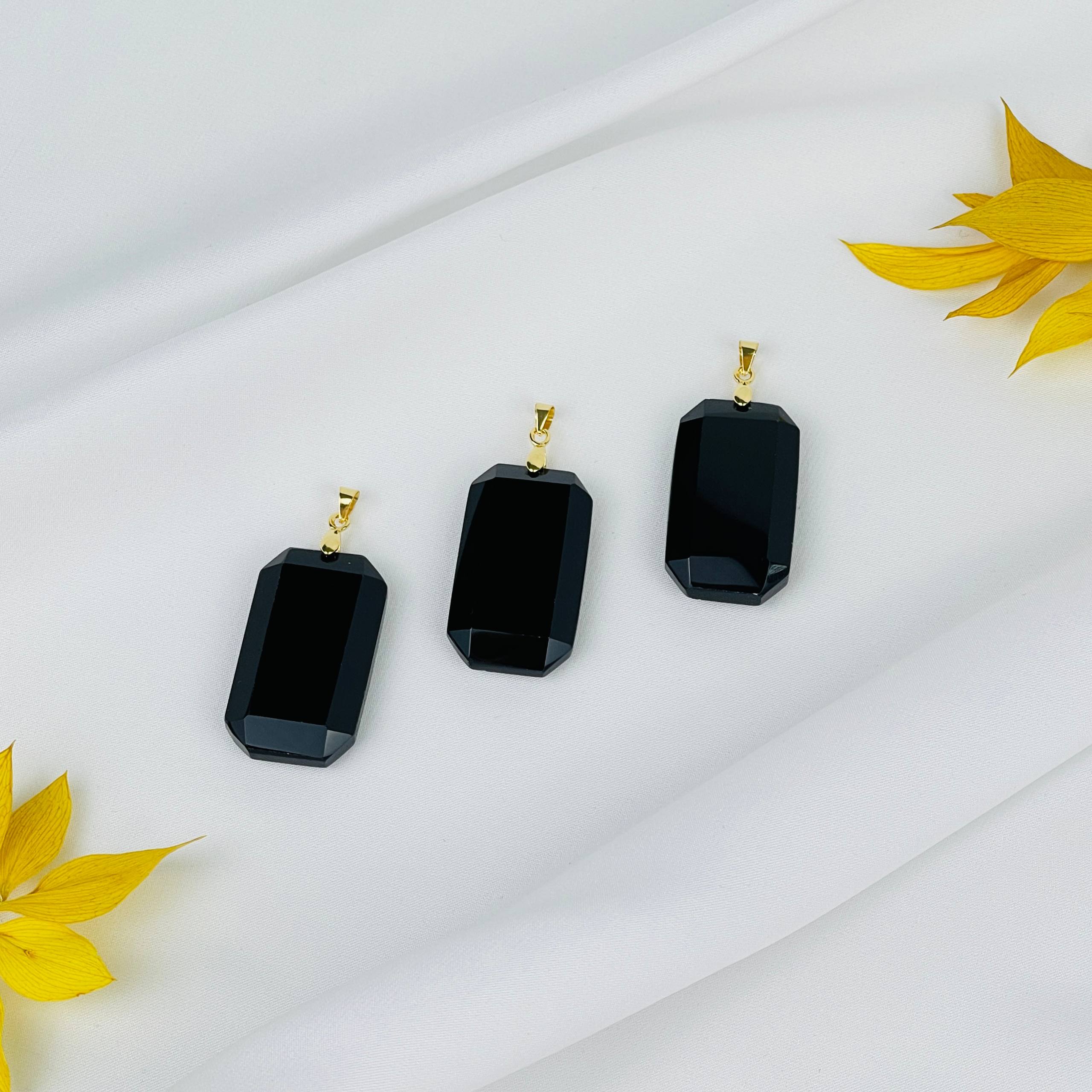 Кулон из Обсидиана - изображение товара №0