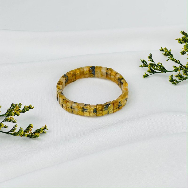 Браслет из Рутилового кварца с включением Титана - изображение товара №4 Браслет из Рутилового кварца с включением Титана - изображение товара №3