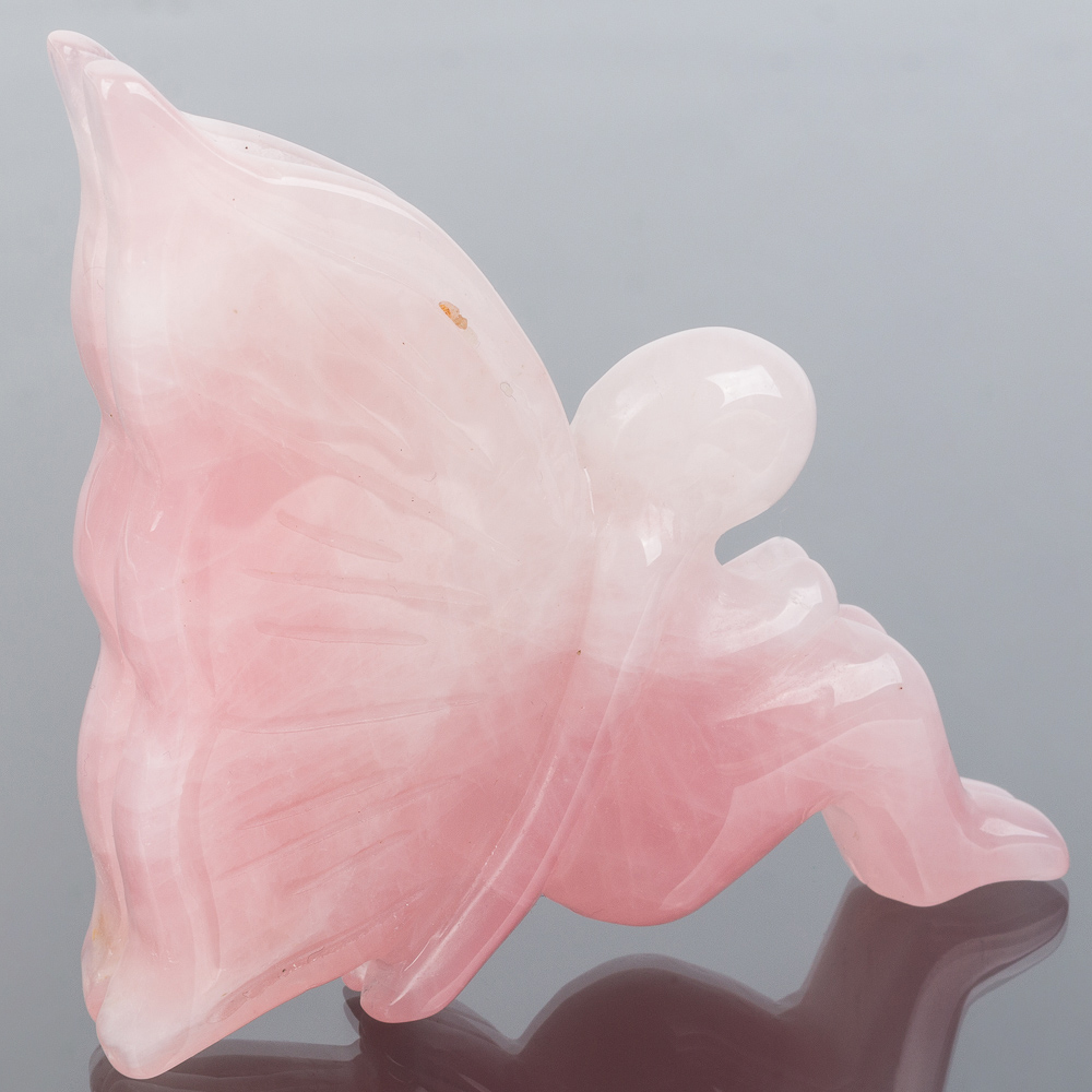 Фигурка Фея из мадагаскарского Розового кварца