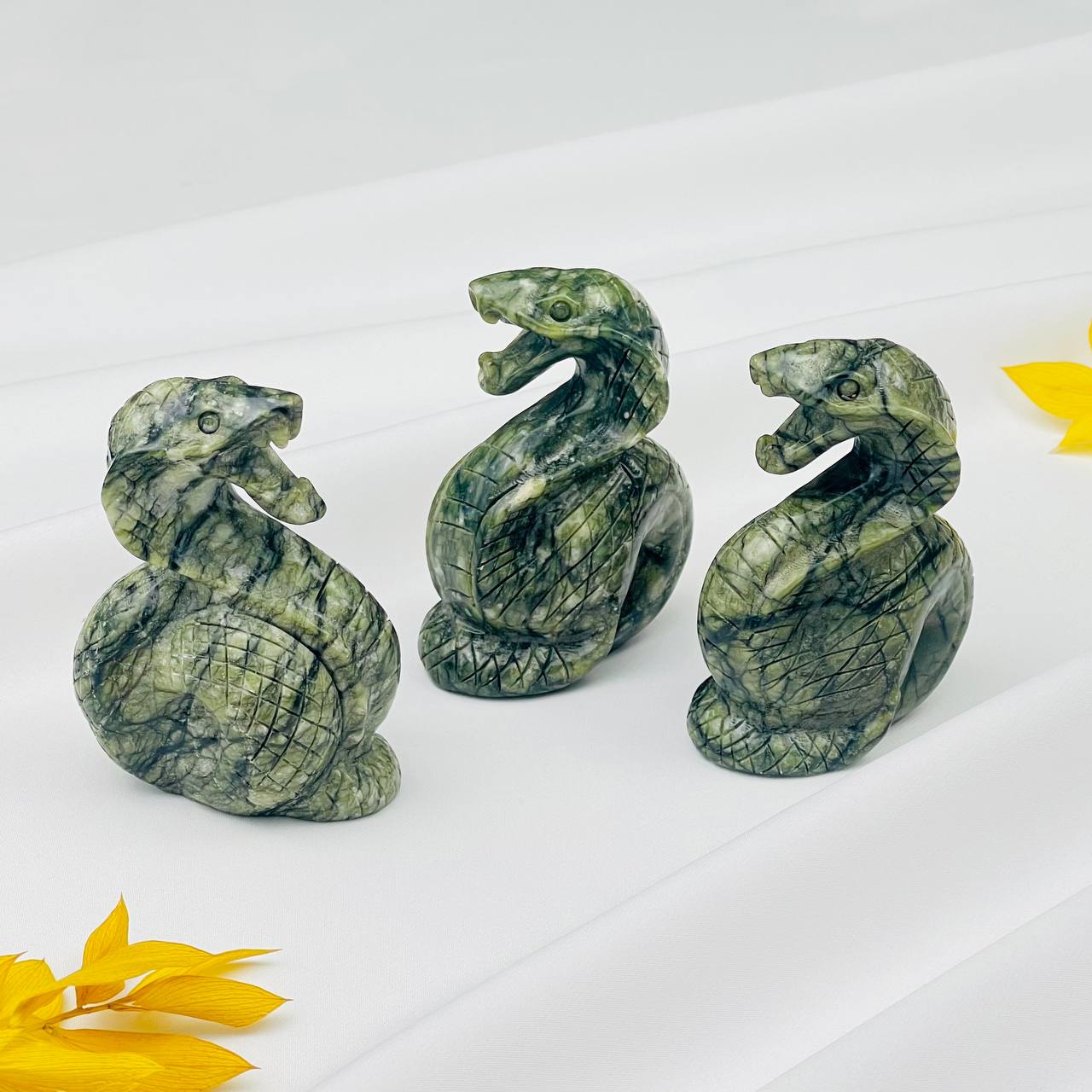 Фигурка Кобра из Змеевика - изображение товара №1