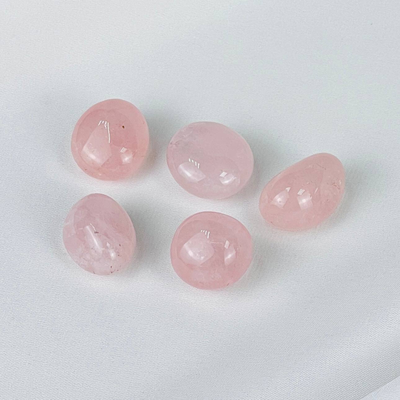 Галтовка из розового Кварца (25 шт) - изображение товара №2