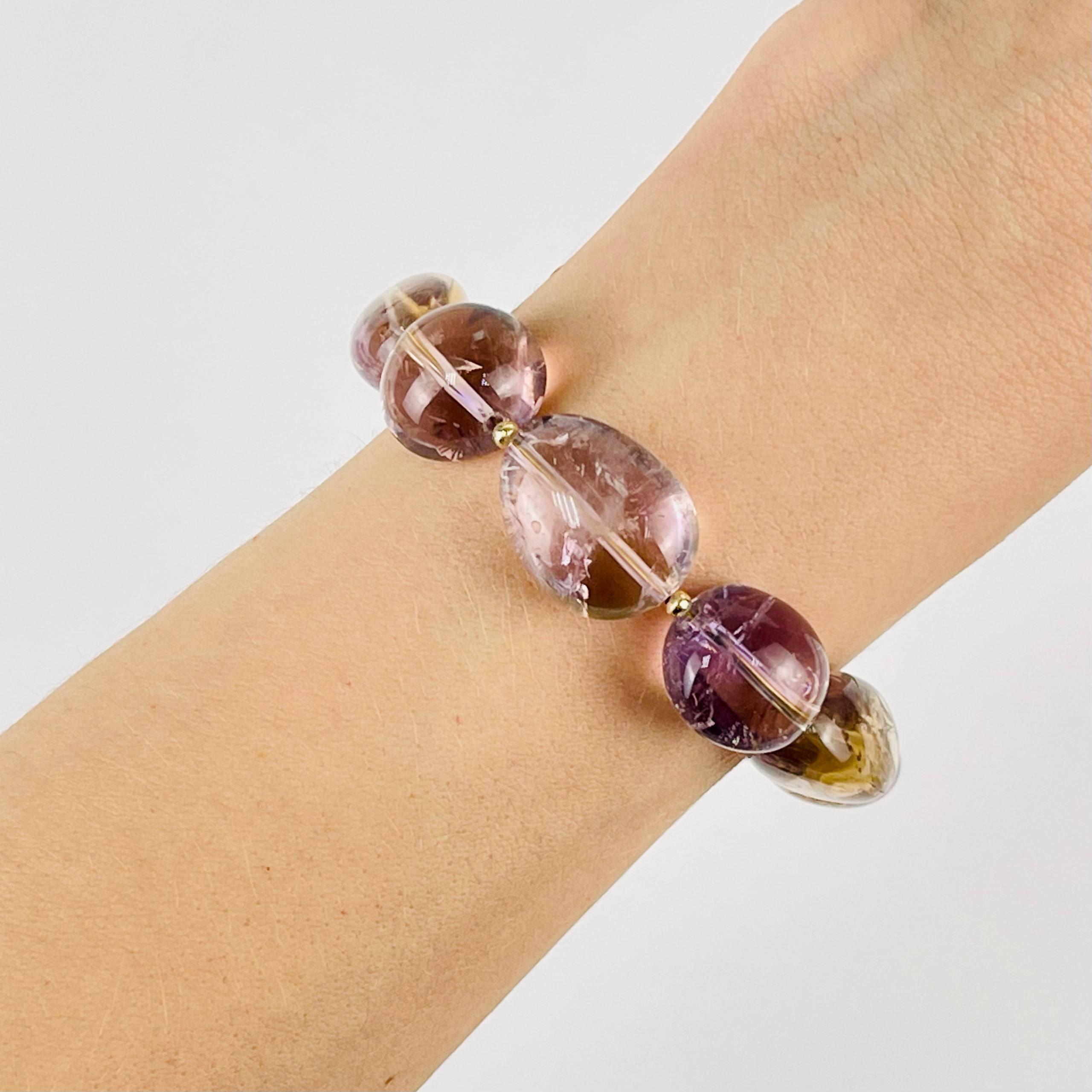 Браслет из Аметрина - изображение товара №0