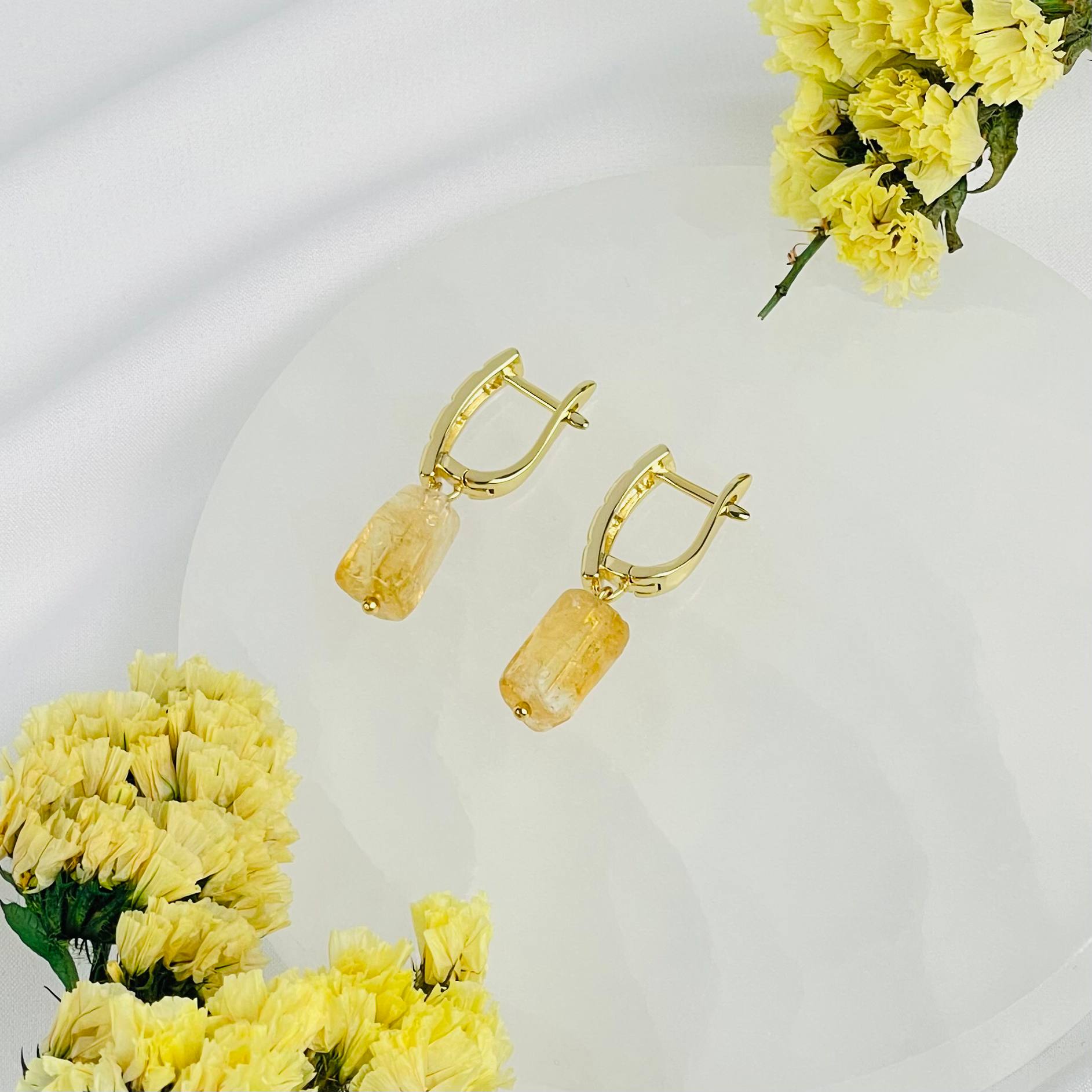 Серьги из Цитрина - изображение товара №2