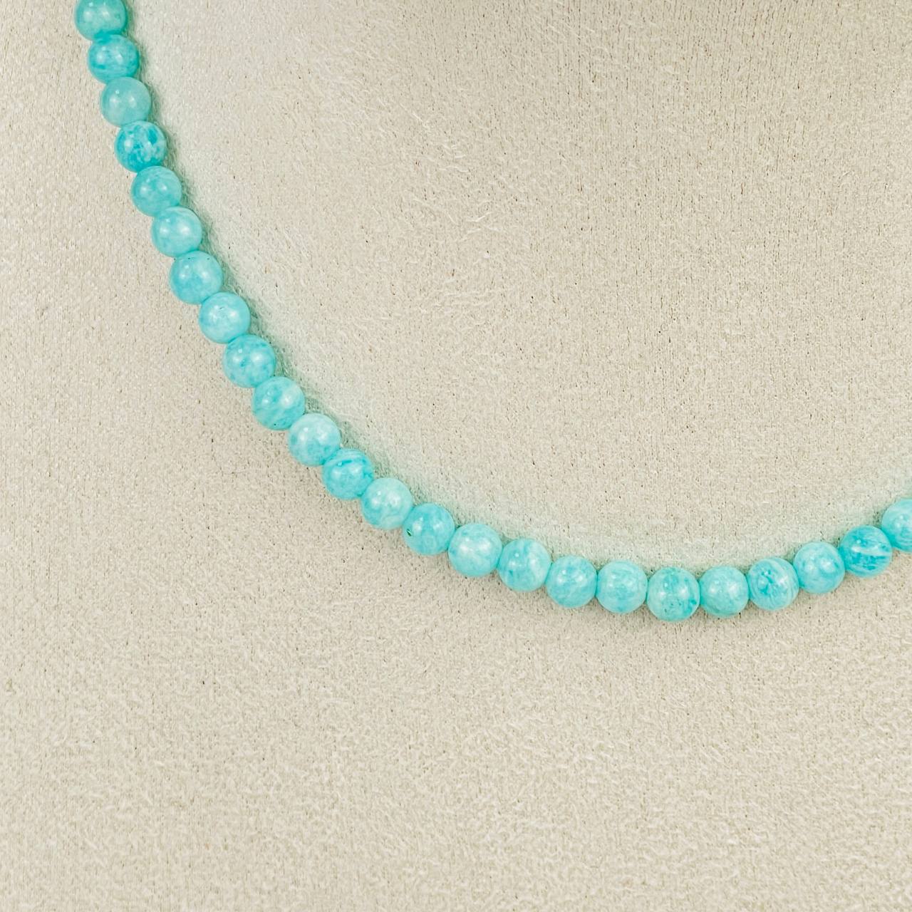 Колье из Амазонита - изображение товара №2