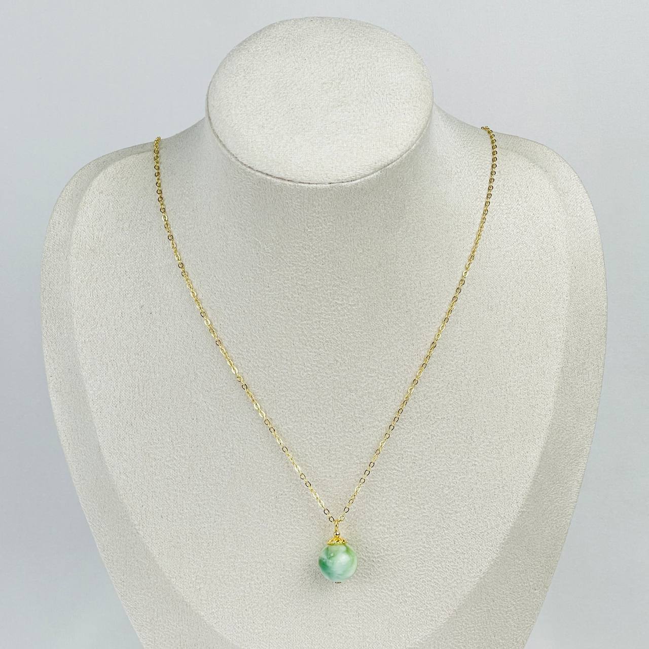 Кулон на цепочке из Ангелита - изображение товара №1