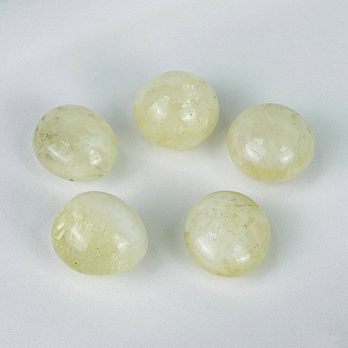 Галтовка из Цитрина (25 шт) - изображение товара №2