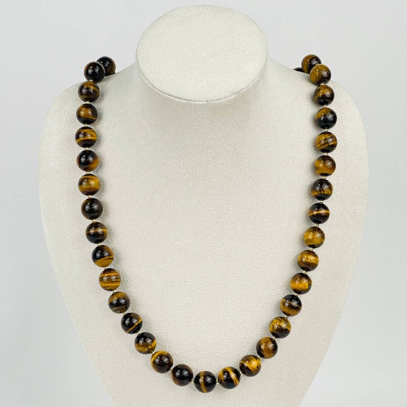 Колье из Тигрового глаза - изображение товара №1