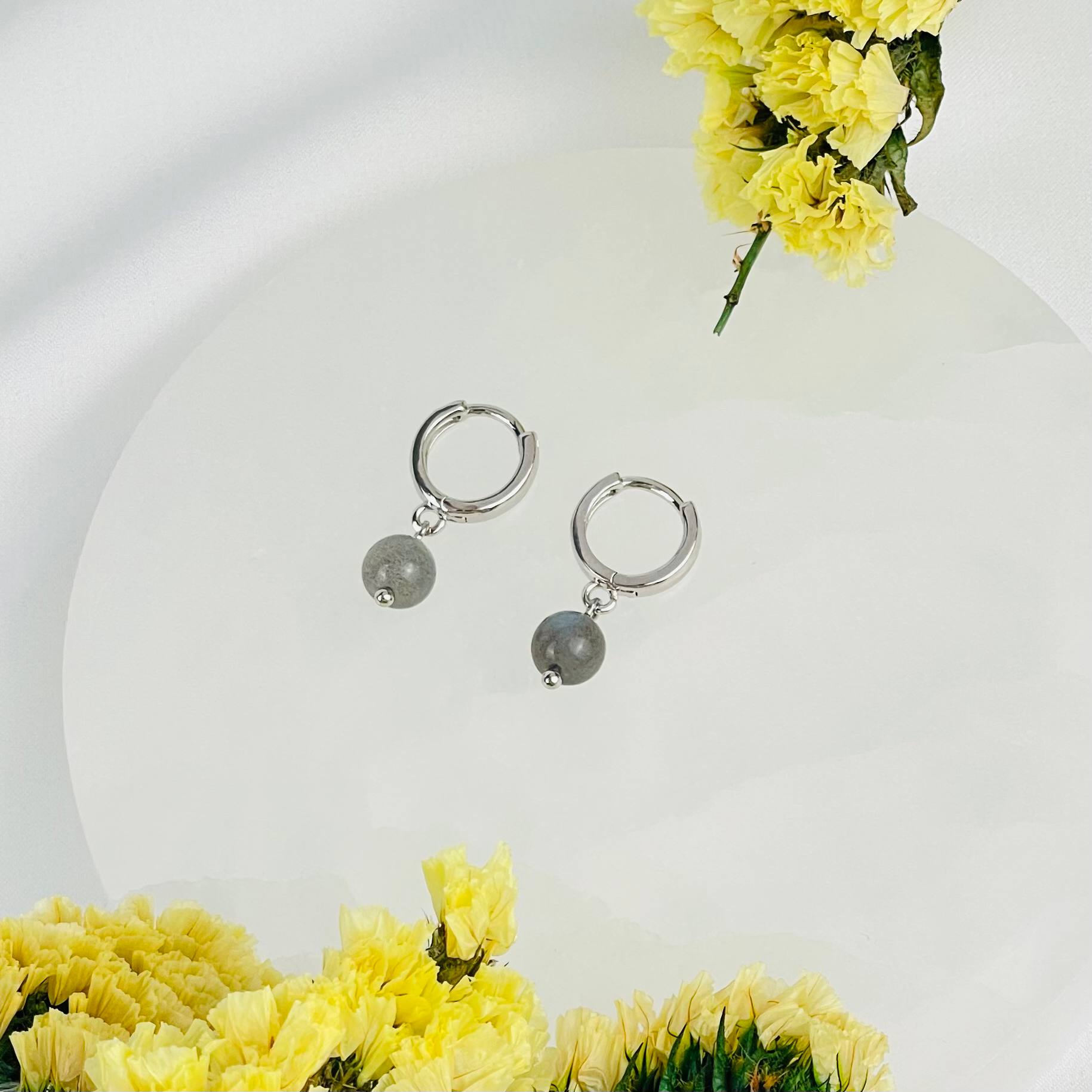 Серьги из Лабрадора - изображение товара №0