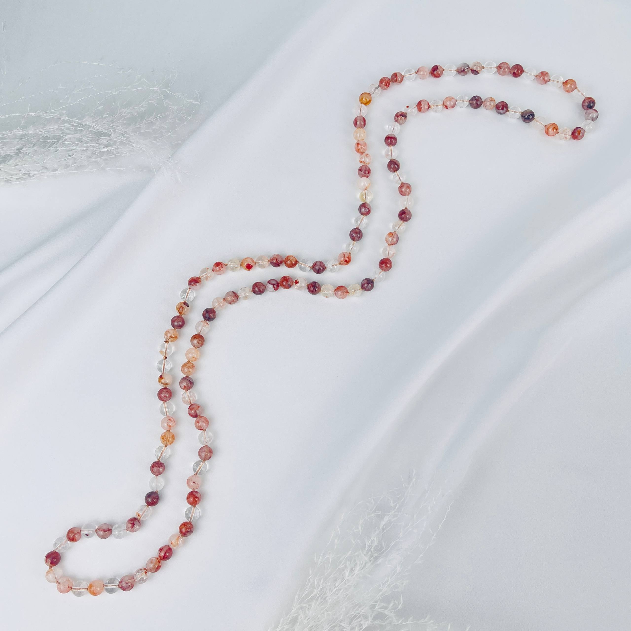 Колье из Кварца с включением Гематита - изображение товара №1