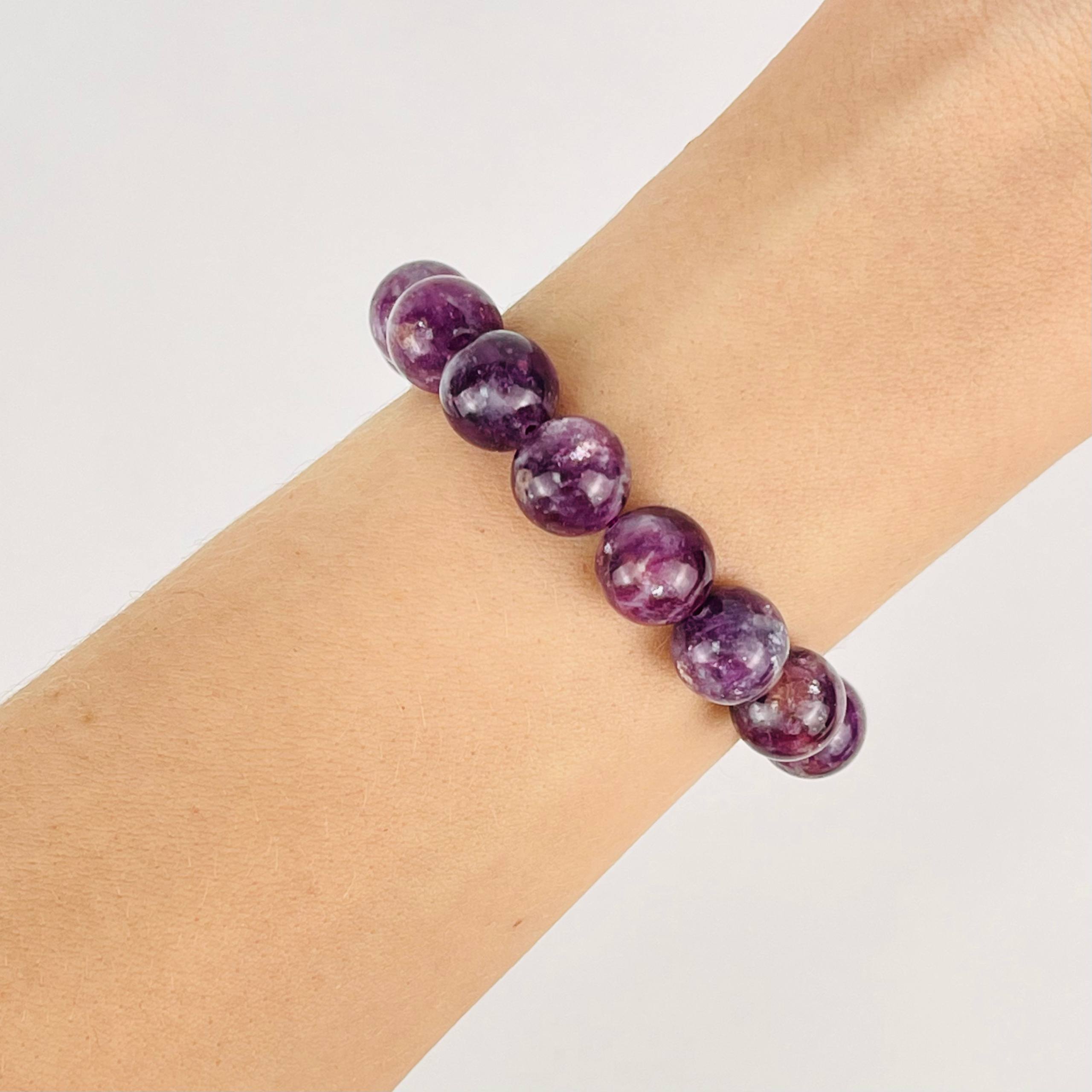 Браслет из Лепидолита  - изображение товара №1