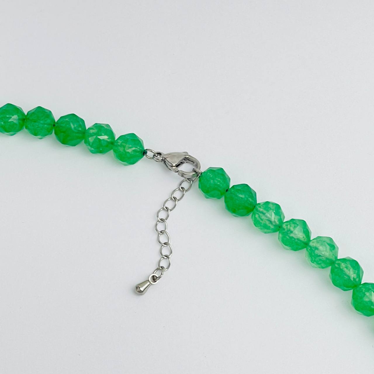 Колье из зеленого Авантюрина - изображение товара №3