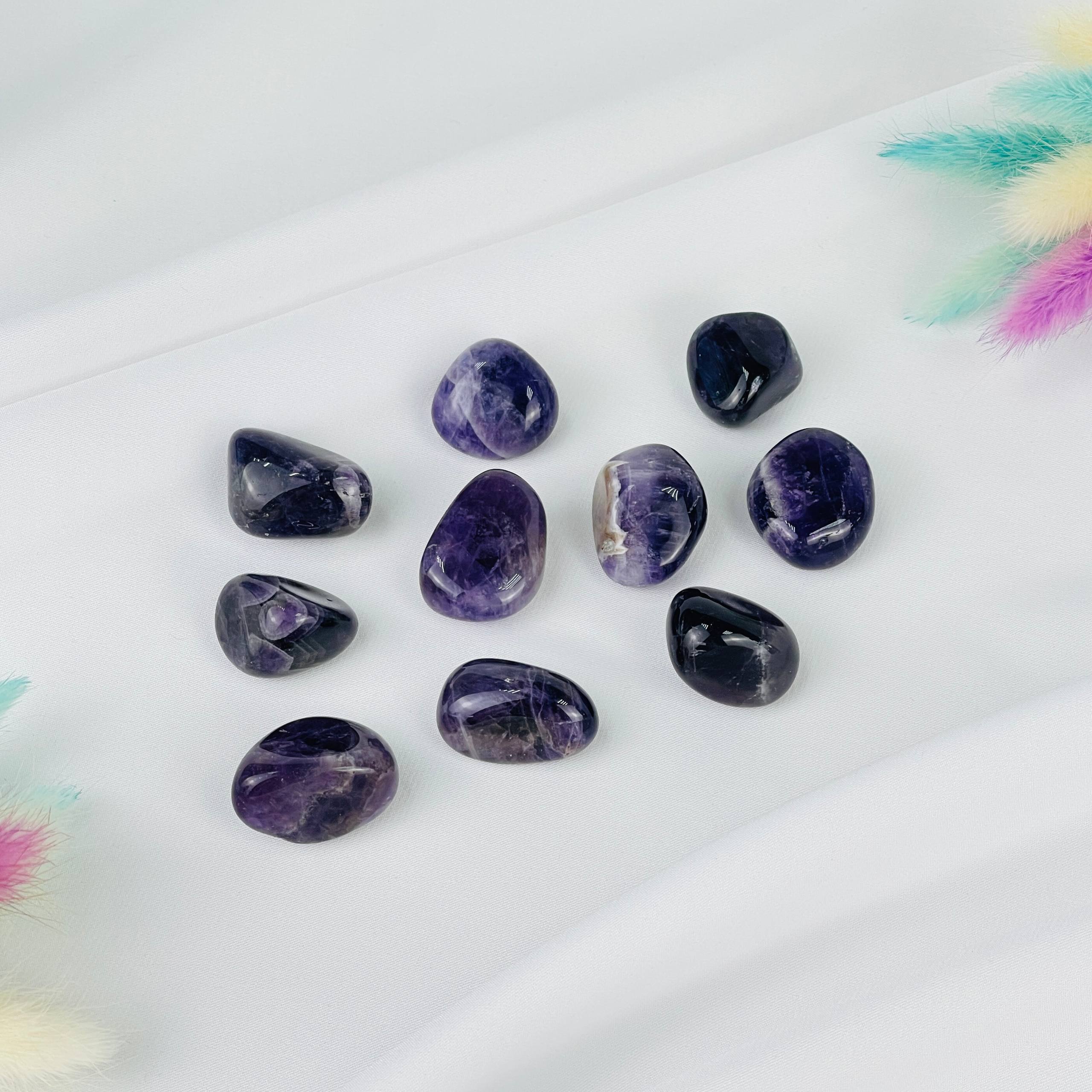 Галтовка из Аметиста (10 шт) - изображение товара №0