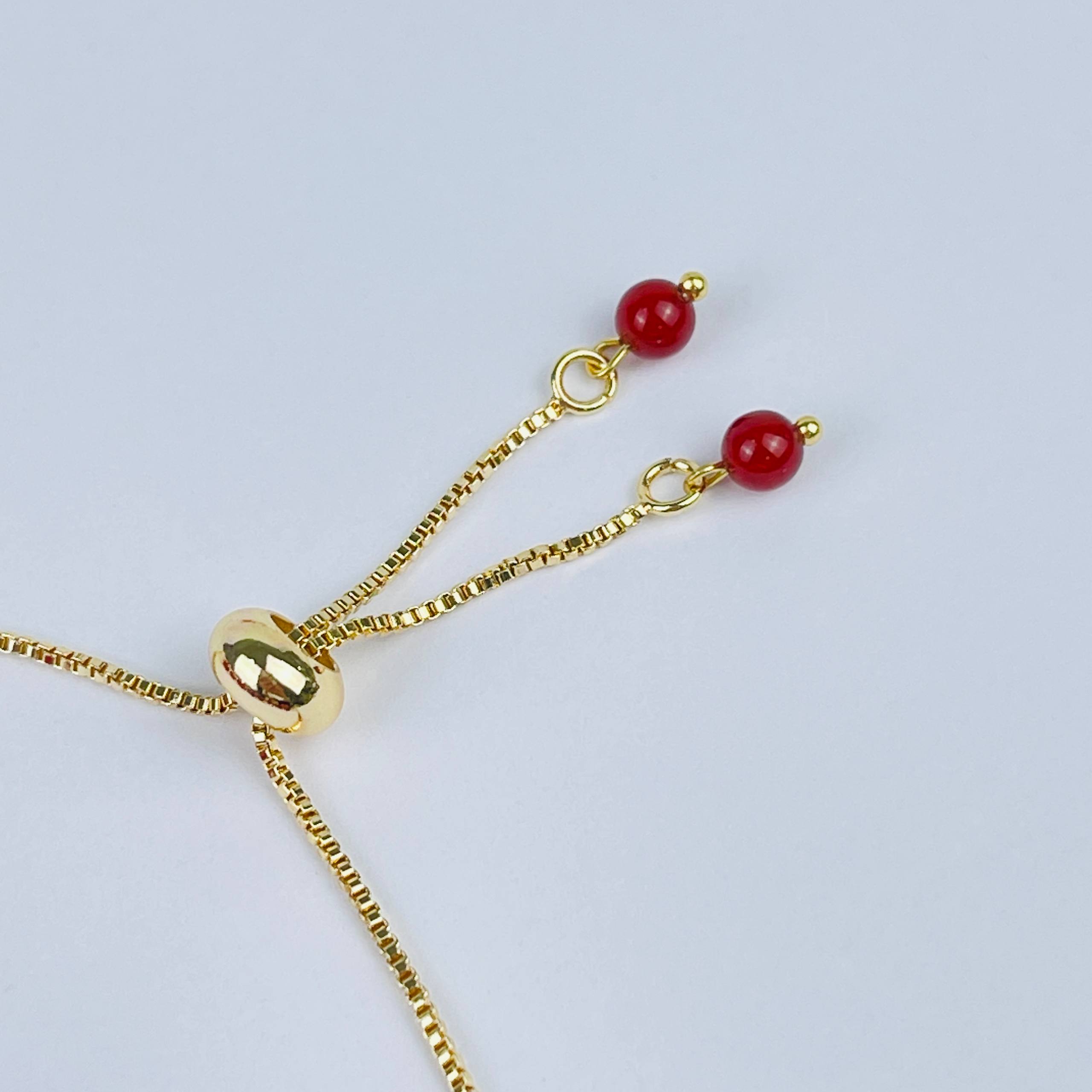 Браслет регулируемый с Сердоликом - изображение товара №3