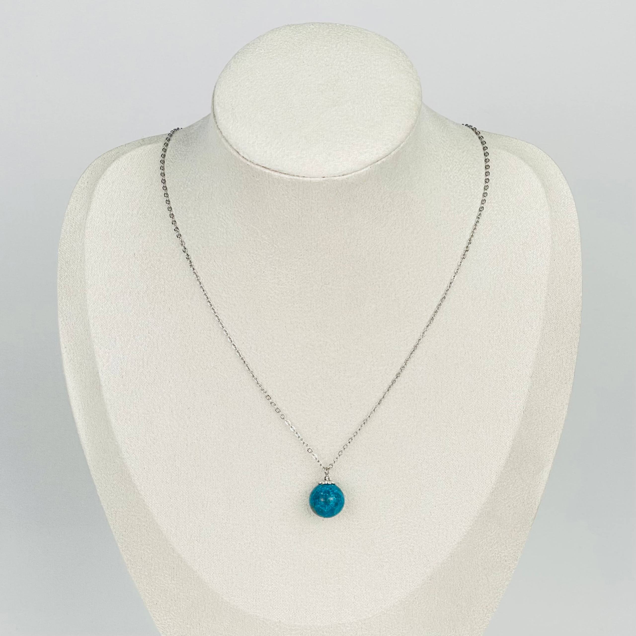 Кулон на цепочке из Бирюзы - изображение товара №1