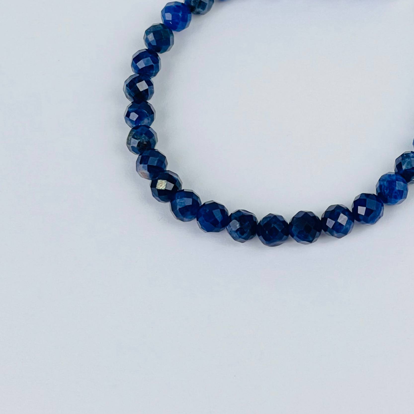 Браслет из Содалита (градиент) - изображение товара №3