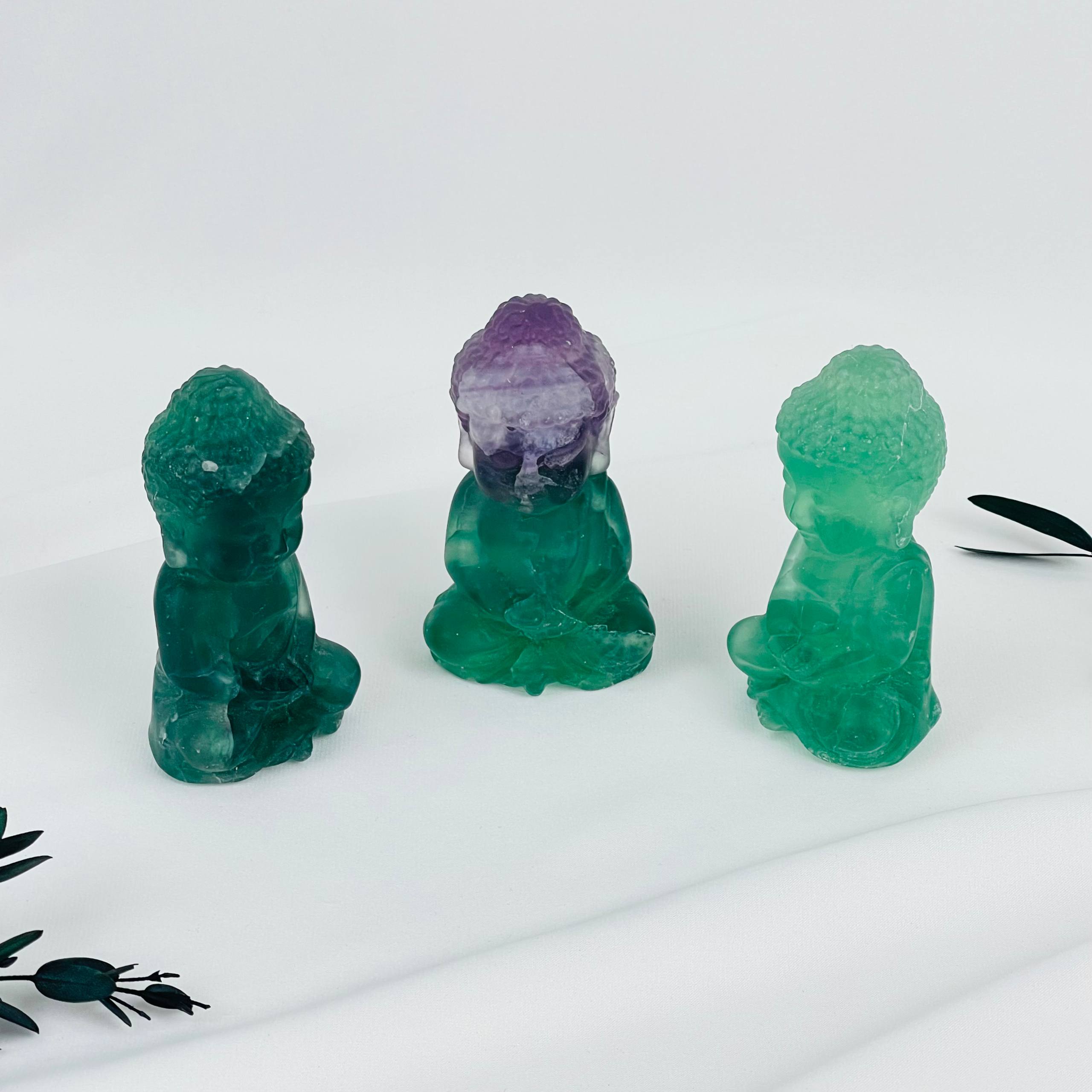 Фигурка Будда из Флюорита - изображение товара №1