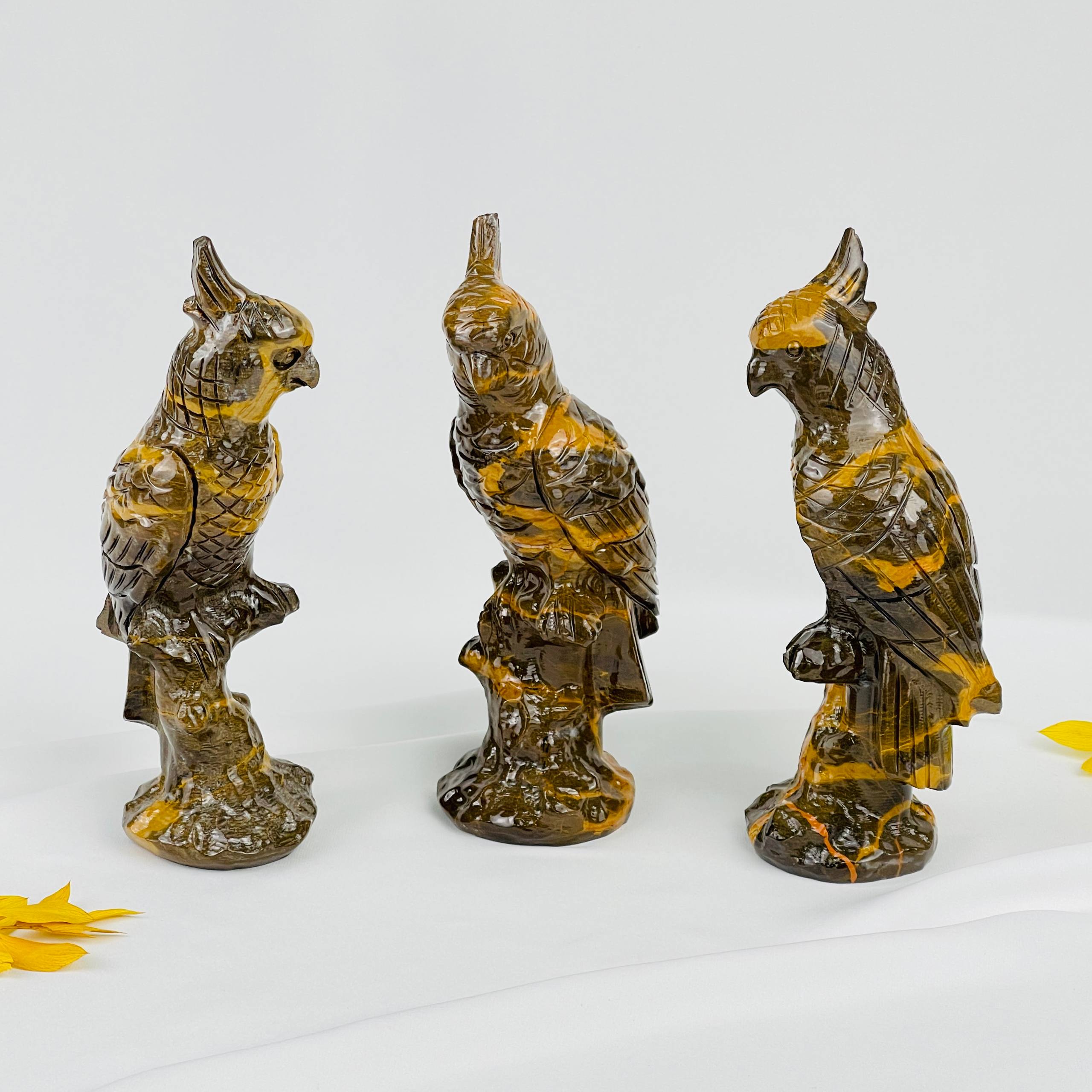 Статуэтка Попугай из Яшмы - изображение товара №1