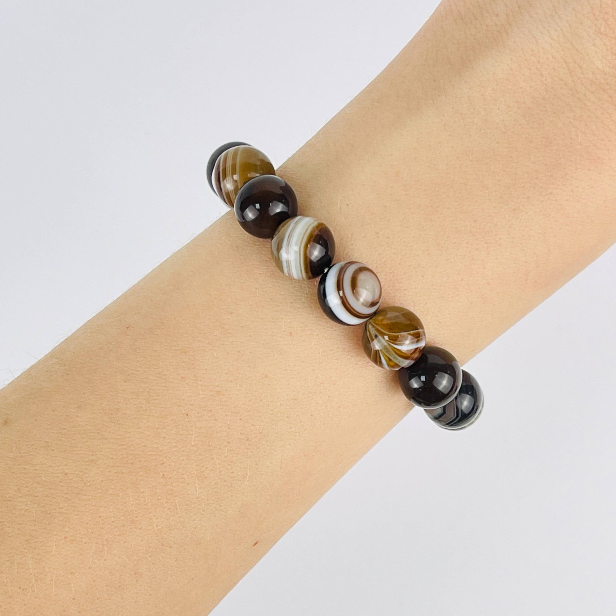 Браслет из кофейного Агата - изображение товара №1