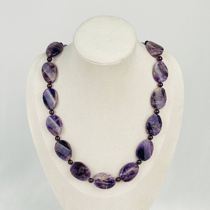 Колье из Аметиста и Граната - изображение товара №1