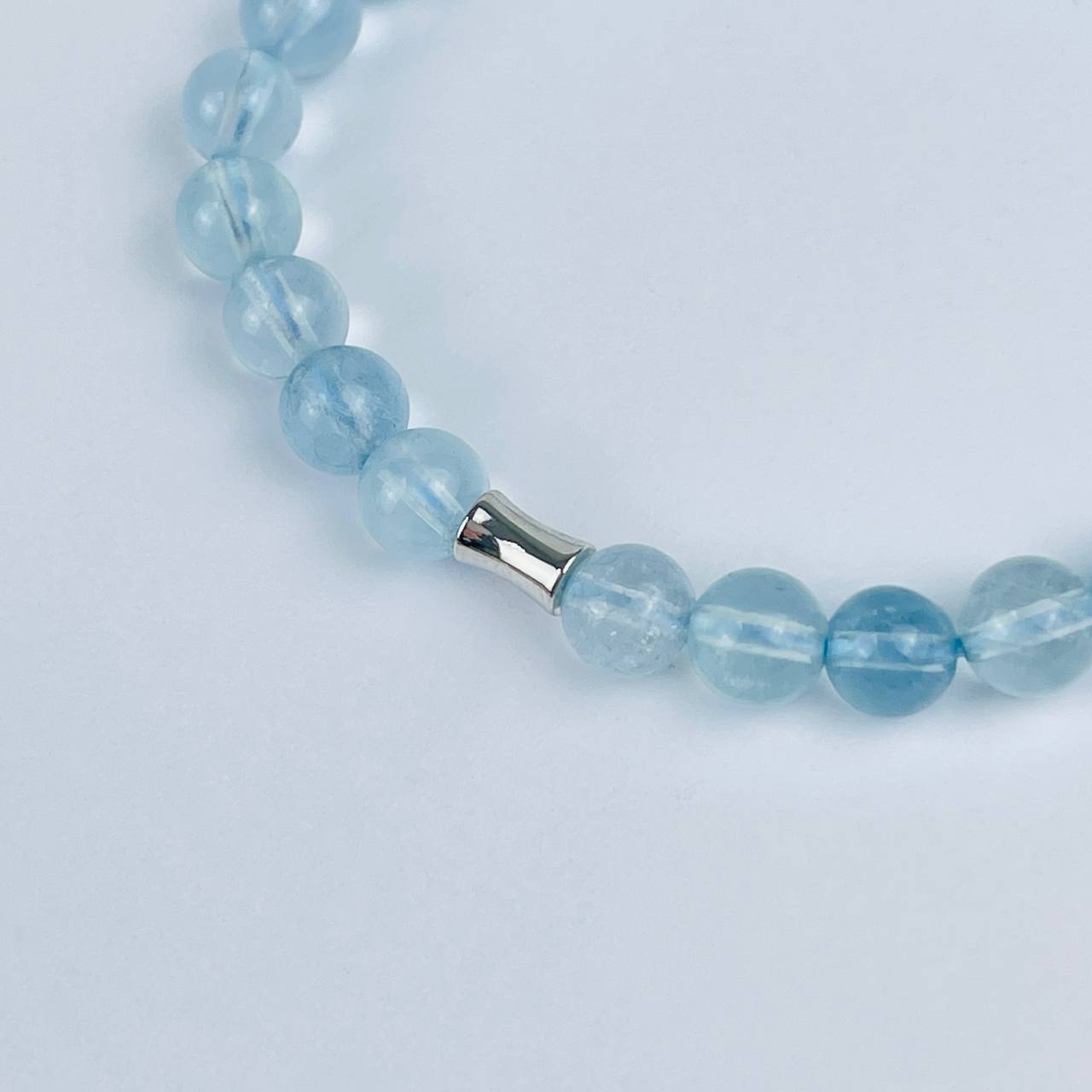 Браслет из Аквамарина со вставкой - изображение товара №3