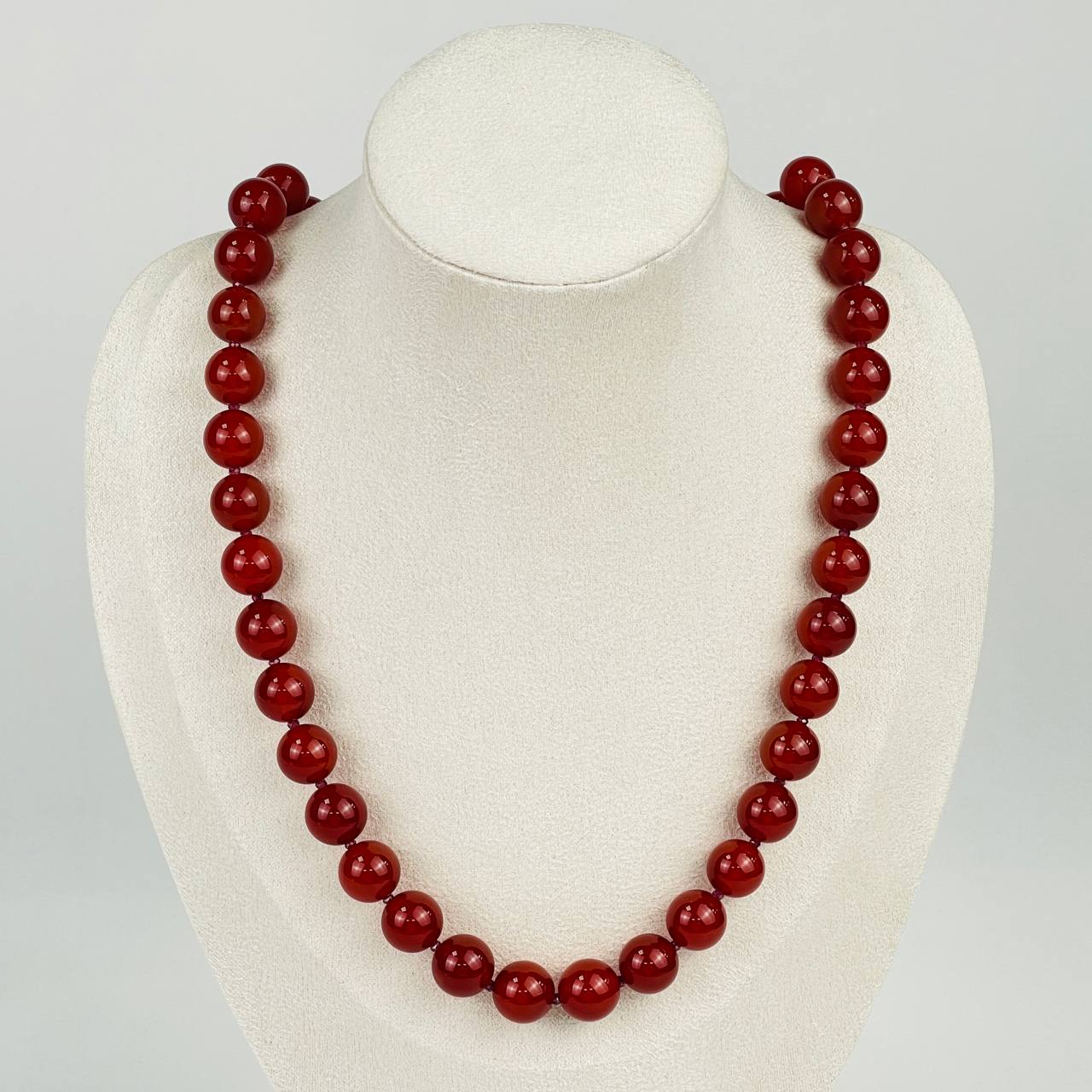 Колье из Сердолика и Граната - изображение товара №1