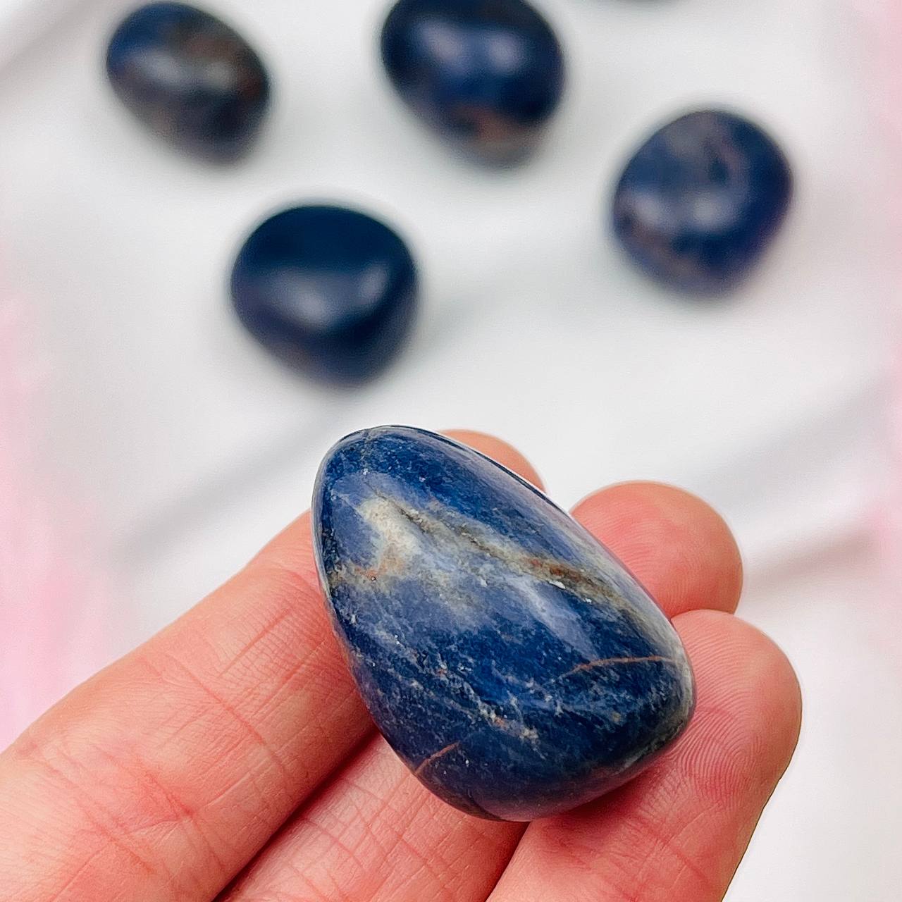 Галтовка из Содалита - изображение товара №1