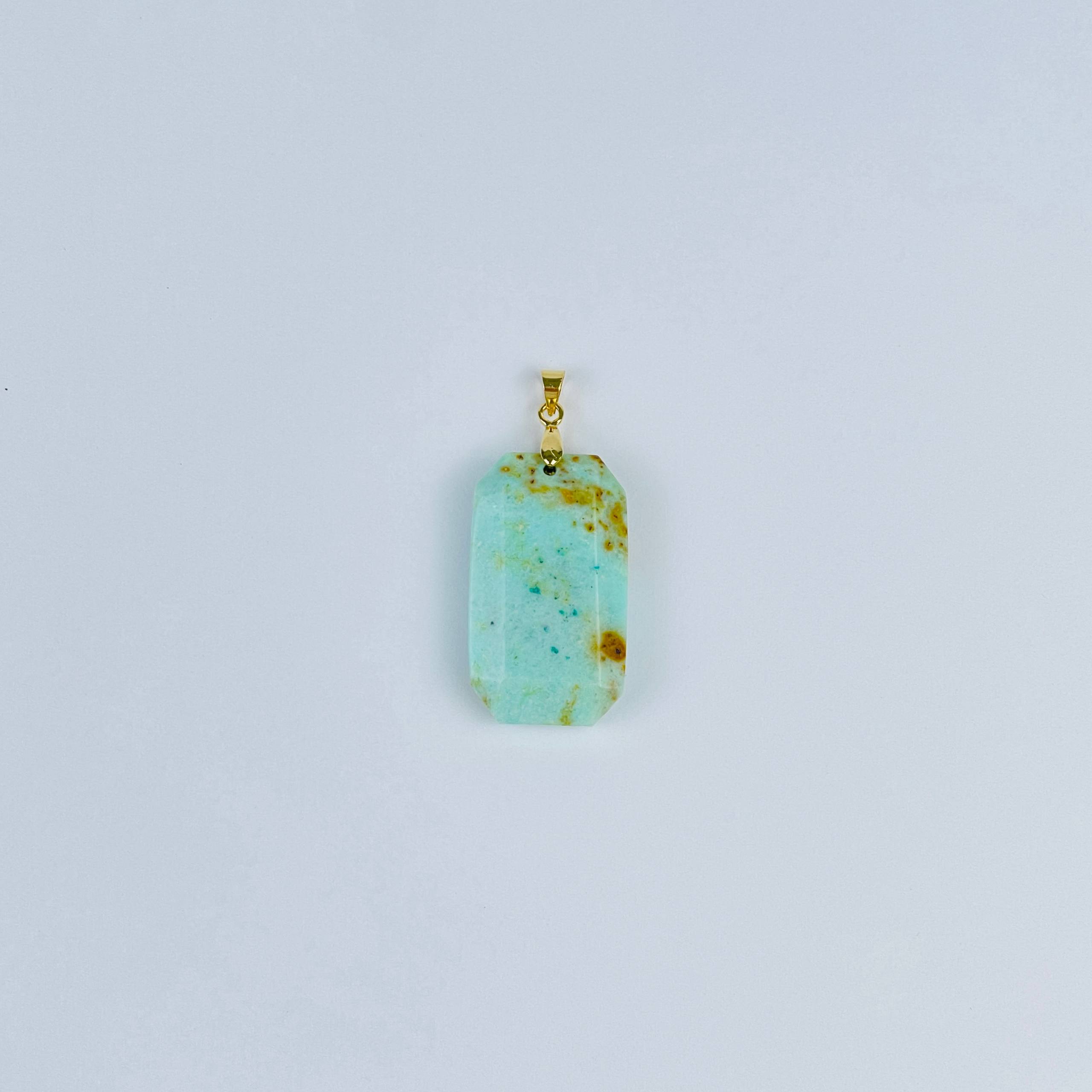 Кулон из Хризоколлы - изображение товара №2