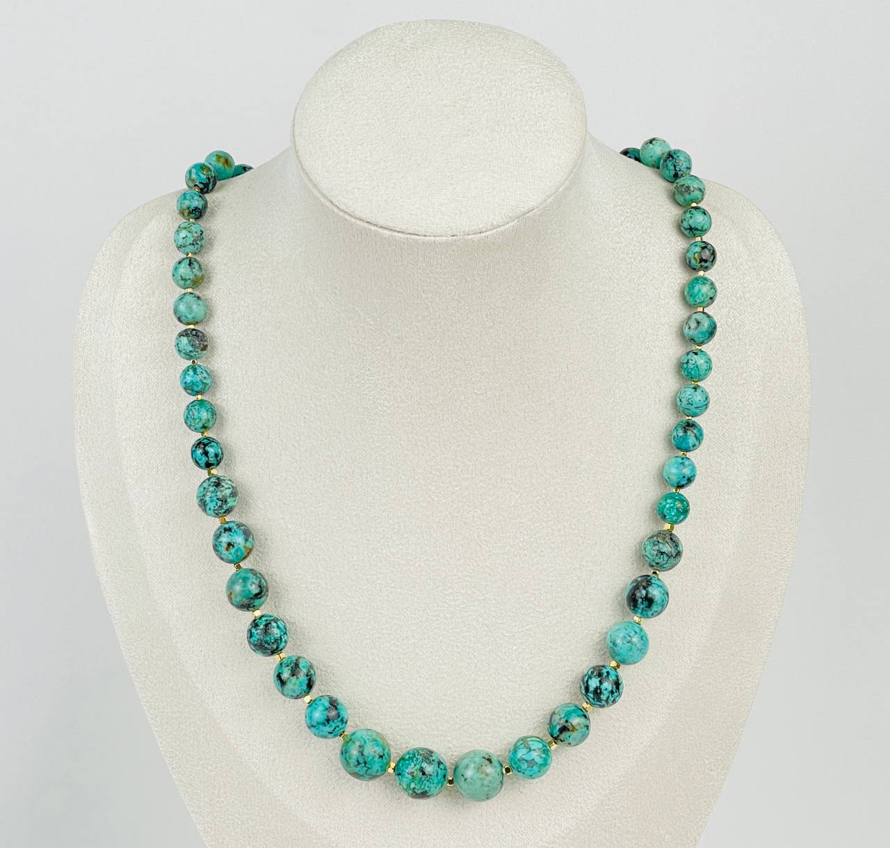 Колье из Хризоколлы - изображение товара №0