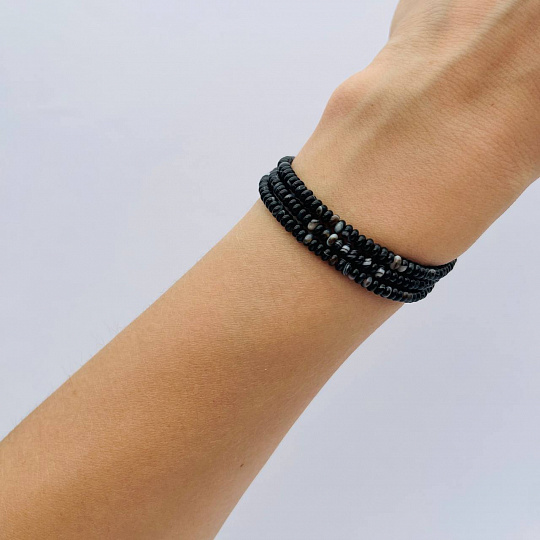 Бусины для украшений из  полосатого Агата, Артикул: 101549 - изображение товара №2