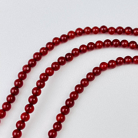 Бусины для украшений из Сердолика, Артикул: 057089 - изображение товара №1