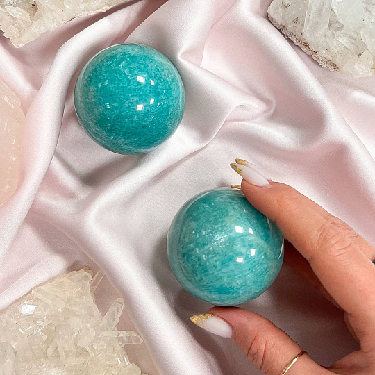 Шар из Амазонита, Артикул: 103443 - изображение товара №2