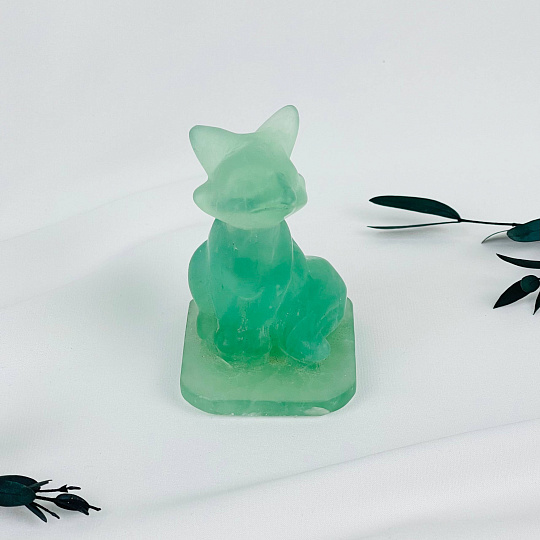 Фигурка Лиса из Флюорита, Артикул: 117435 - изображение товара №2