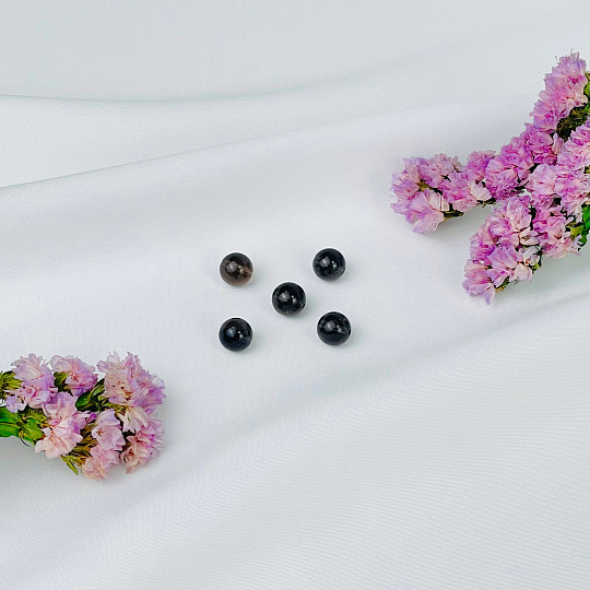 Бусины для украшений Индошинита (Тектит) (5 шт), Артикул: 116947 - изображение товара №1