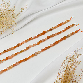 Бусины для украшений из Лунного камня, Артикул: 077022 - изображение товара №3