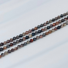 Бусины для украшений из Лунного и Солнечного камня (50 бусин), Артикул: 117044 - изображение товара №1