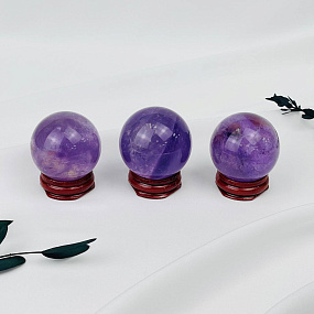 Шар из Аметиста  на подставке, Артикул: 070160 - изображение товара №1