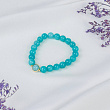 Браслет из Амазонита и Ларимара