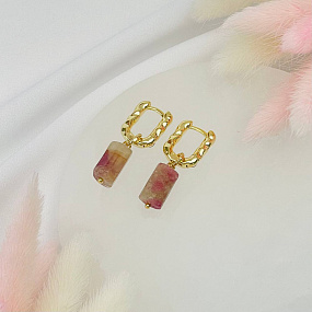 Серьги из Турмалина, Артикул: 115662 - изображение товара №2